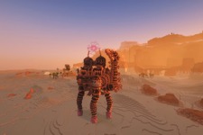 『BotW』ゲルド砂漠を『マイクラ』で再現！圧倒的ディテールの神獣ヴァ・ナボリスや七人の英雄 画像
